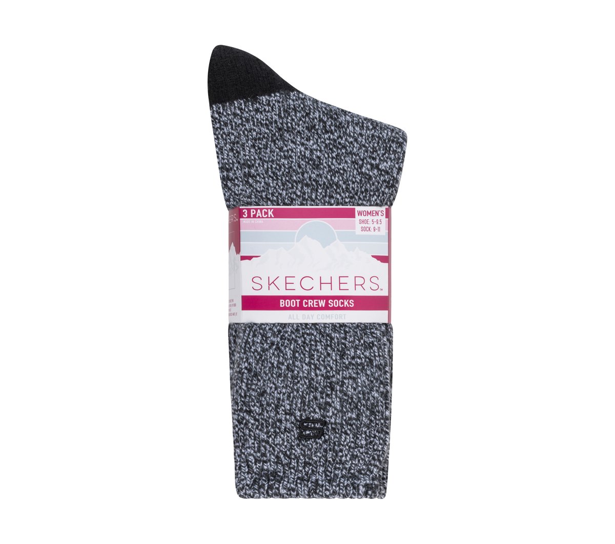 Skechers Women|Clothing Super Soft Boot Crew Socks - 3 Pack