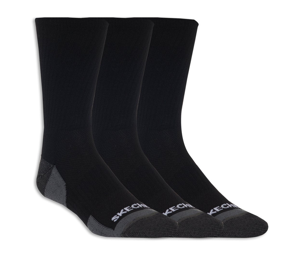 Skechers Women|Men|Clothing 3 Pack Half Terry Crew Socks