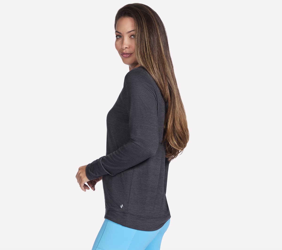 Skechers Women GO DRI Swift Stripe Hoodie