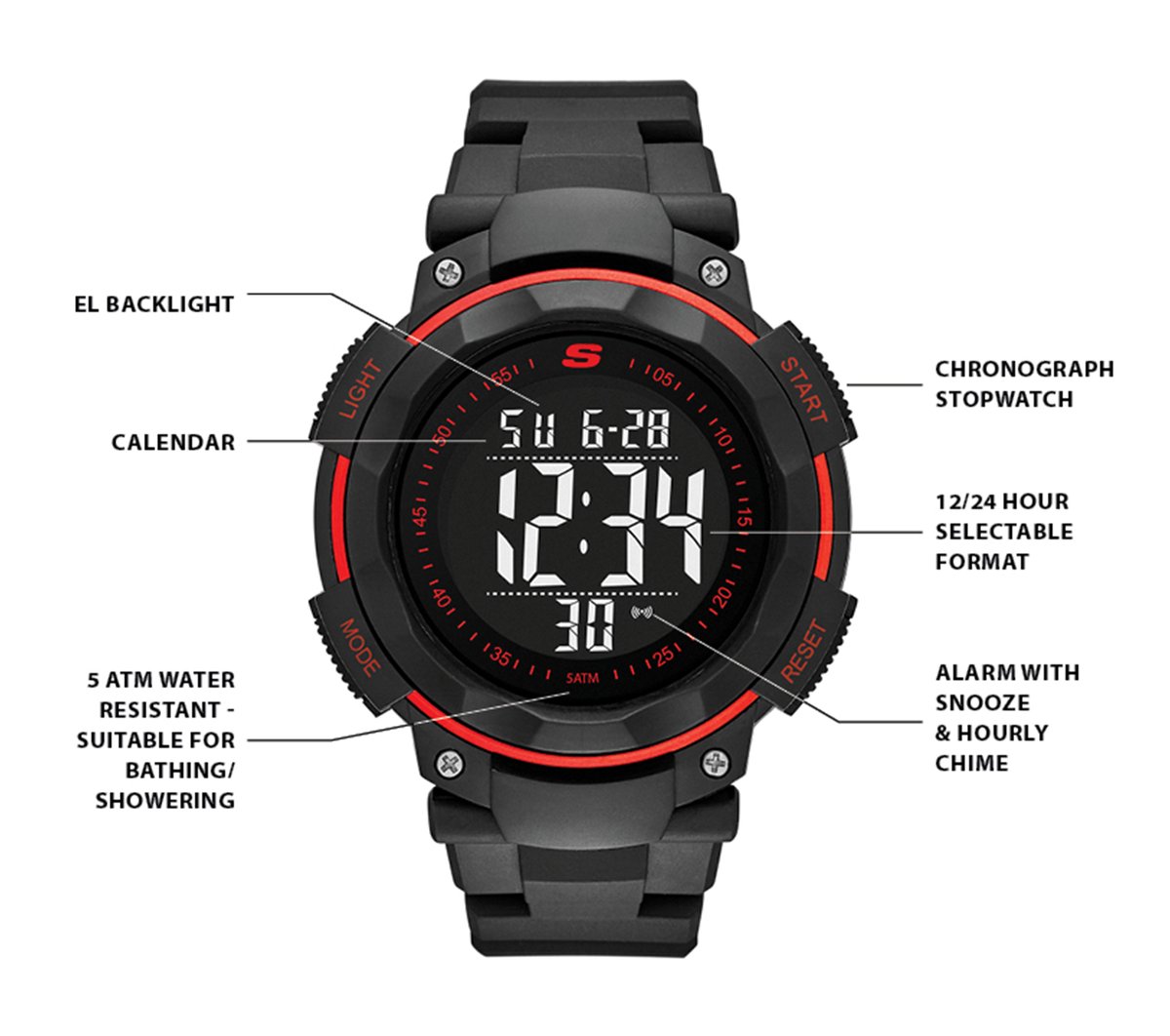 Skechers Men|Clothing Ruhland Watch