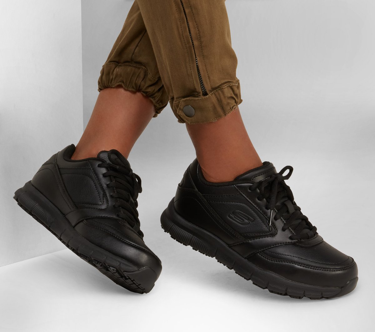Skechers Women Work Slip-Resistant Relaxed Fit: Nampa - Wyola