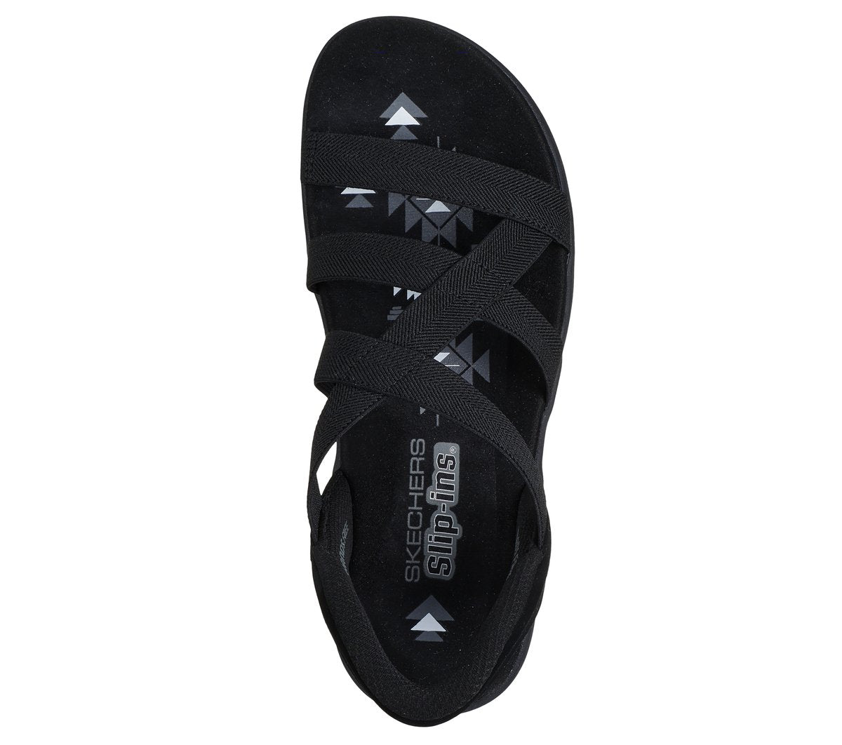Skechers Women Slip-ins: Reggae Slim - Stretch Flex