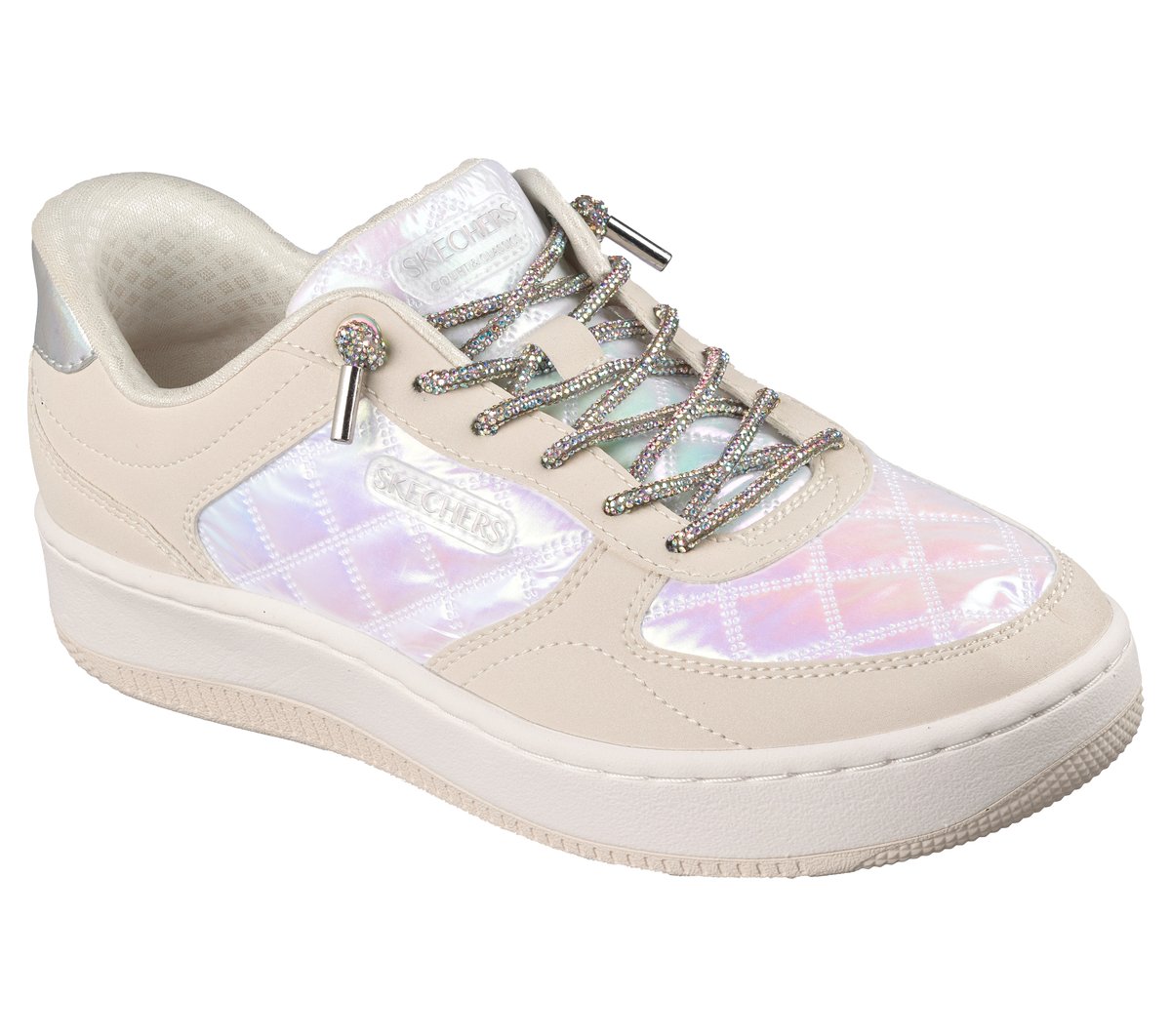 Skechers Women Slip-ins: Sport Court 92 - Cozy Fit Cosmic Shine