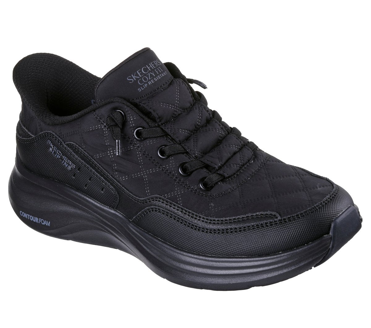 Skechers Women Slip-ins Work Slip-Resistant: Contour Foam - Cozy Fit