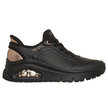Skechers Women Slip-ins: Premium Leather UNO Icon - Luxe Air