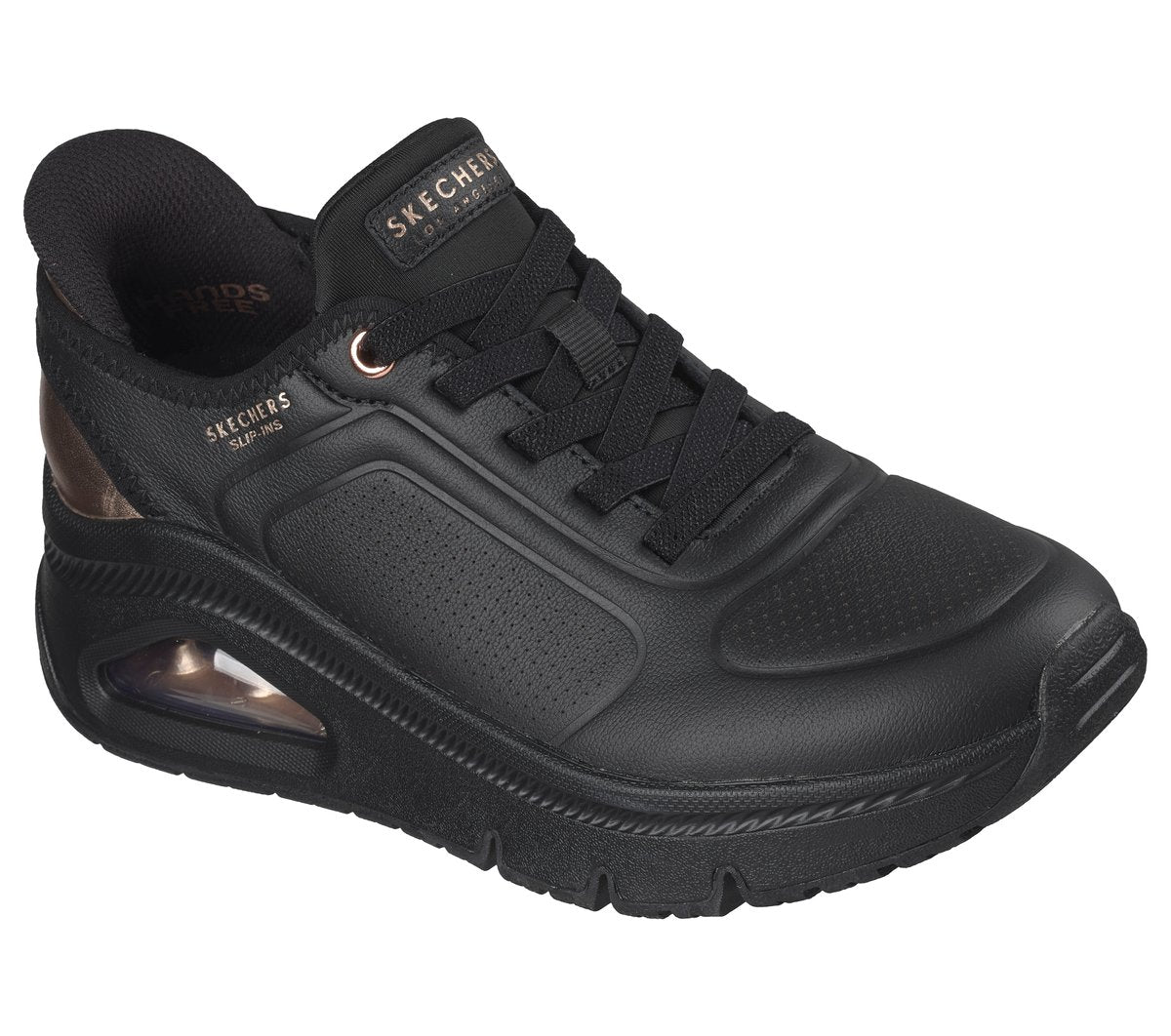 Skechers Women Slip-ins: Premium Leather UNO Icon - Luxe Air