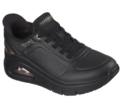 Skechers Women Slip-ins: Premium Leather UNO Icon - Luxe Air