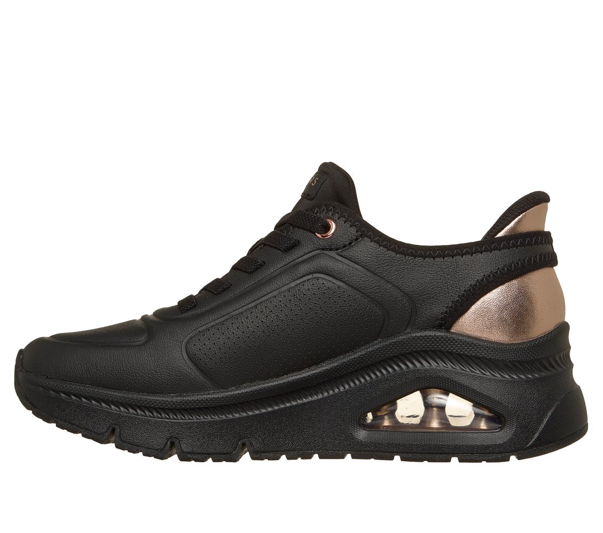 Skechers Women Slip-ins: Premium Leather UNO Icon - Luxe Air