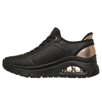 Skechers Women Slip-ins: Premium Leather UNO Icon - Luxe Air