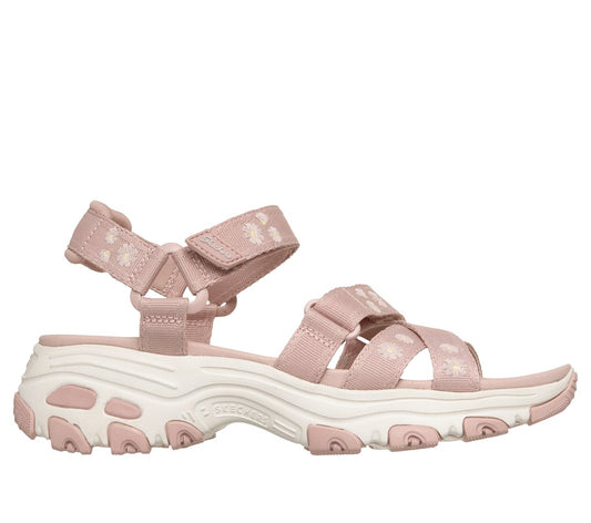 Skechers Women|New Arrivals D'Lites Sandal - Happily Yours