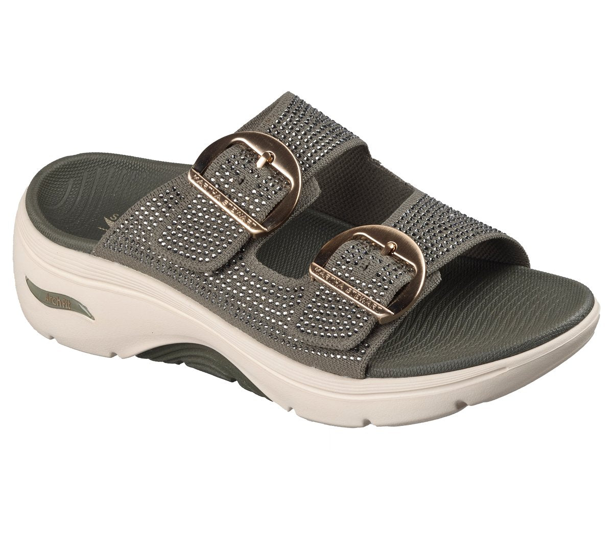 Skechers Women|New Arrivals Martha Stewart: GO WALK Arch Fit 2.0 Sandal - Showstopper