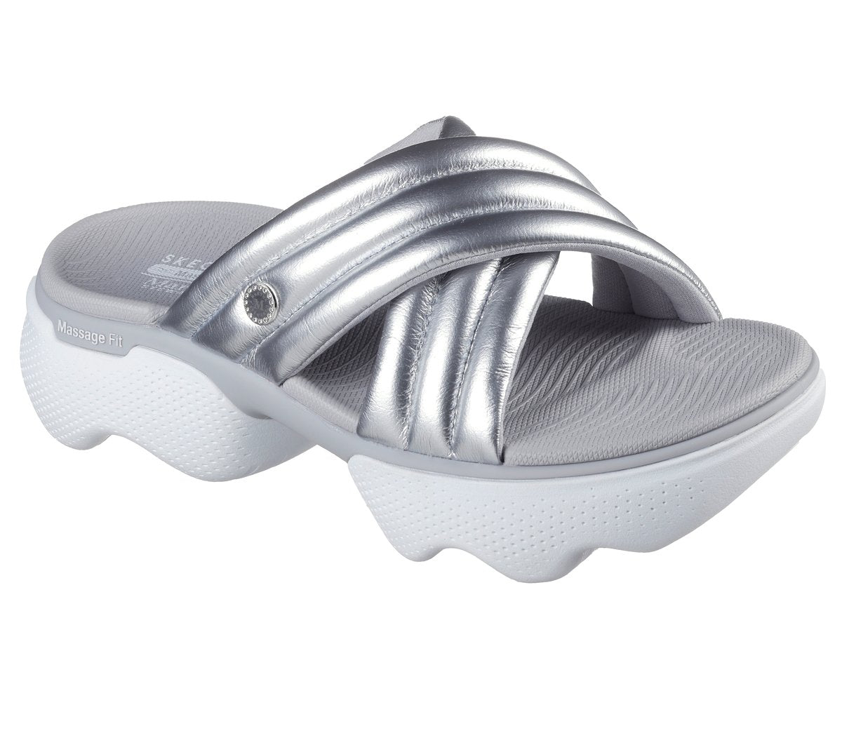 Skechers Women Martha Stewart:Massage Fit Edge - Shine Bright