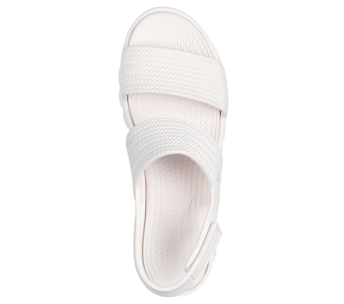 Skechers Women Foamies: Arch Fit Footsteps - Sunny Days