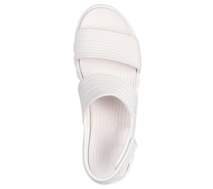 Skechers Women Foamies: Arch Fit Footsteps - Sunny Days