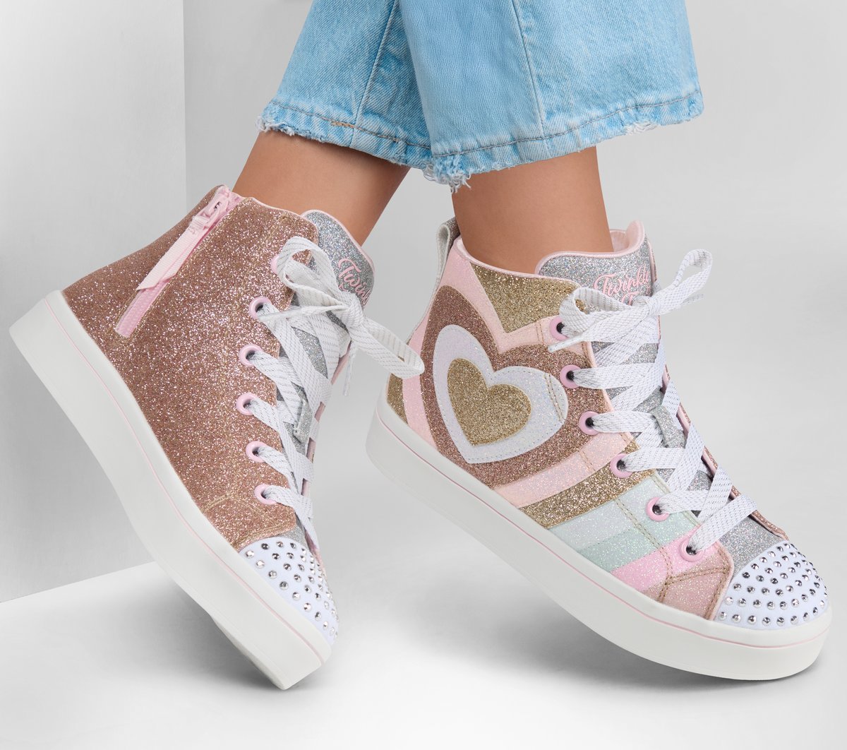 Skechers Women Twinkle Toes: HI-Lites - Heart Pop