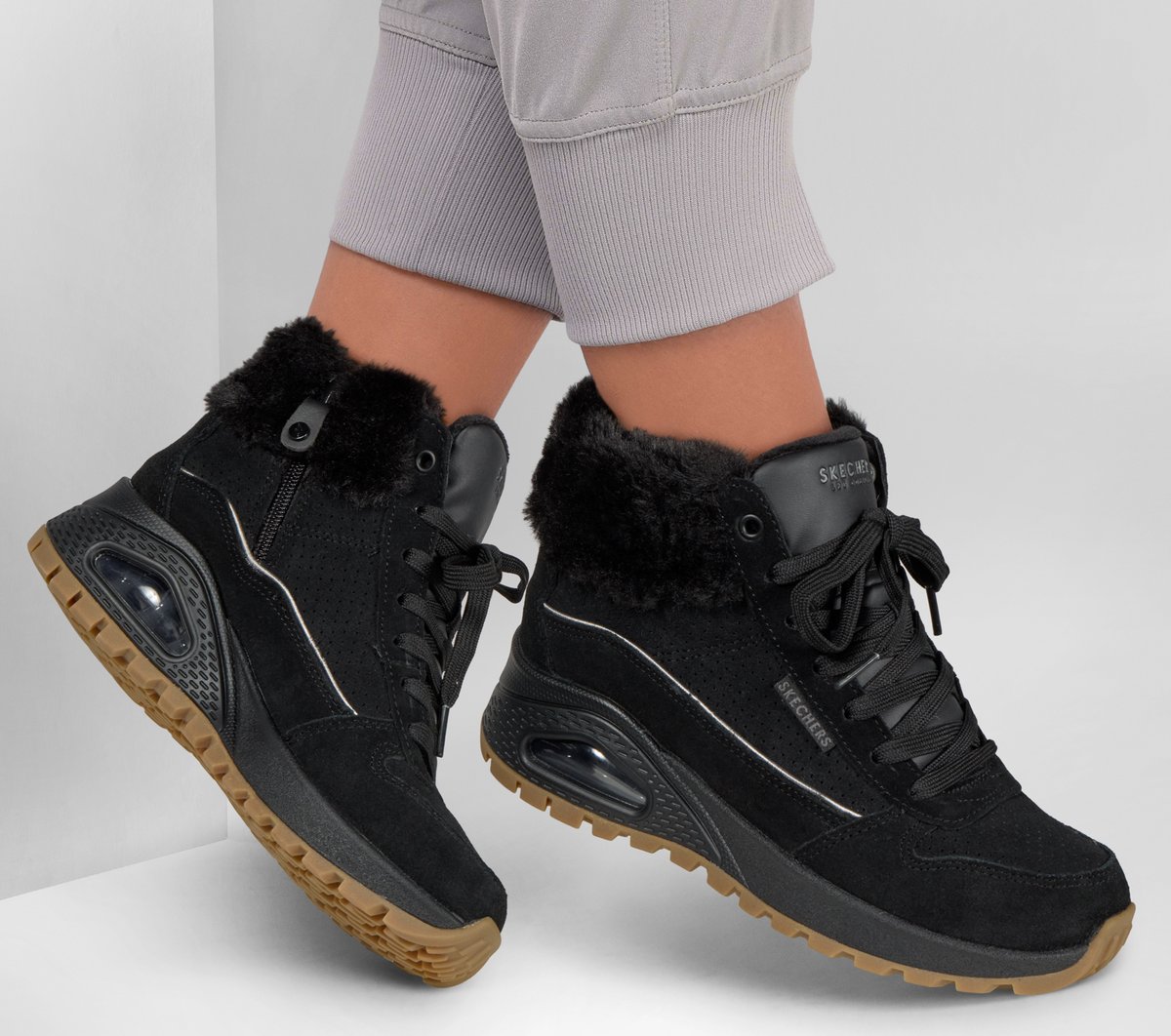 Skechers Women Uno Rugged - Suede Strides