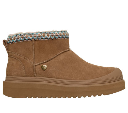 Skechers Women BOBS Dakota - Suede Stomper