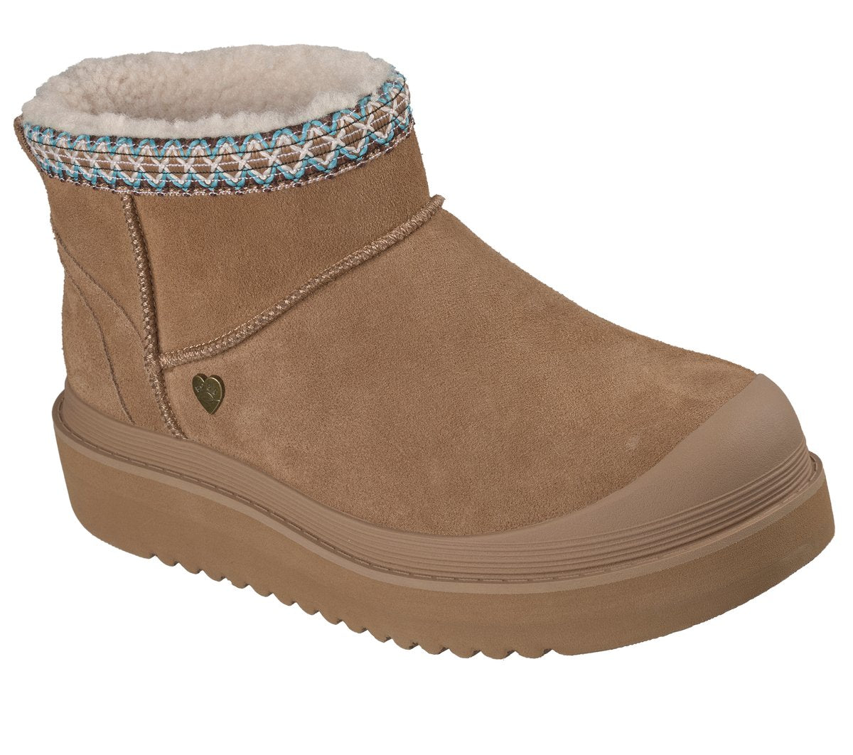 Skechers Women BOBS Dakota - Suede Stomper