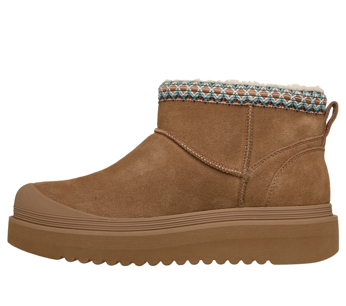 Skechers Women BOBS Dakota - Suede Stomper