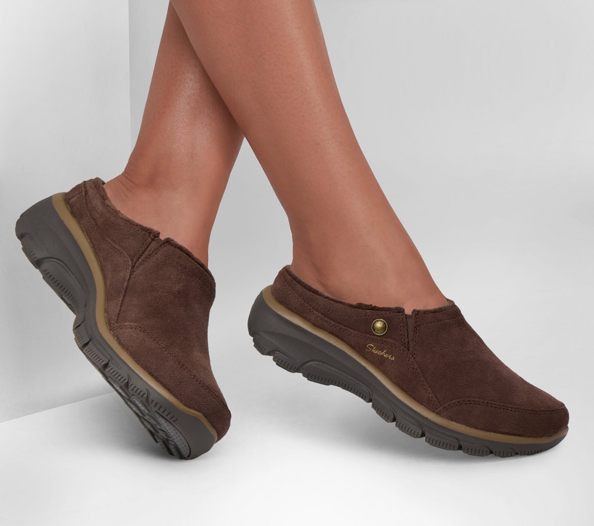 Skechers Women Relaxed Fit: Easy Going - Latte 3