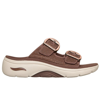 Skechers Women|New Arrivals Martha Stewart: GO WALK Arch Fit 2.0 Sandal - Showstopper