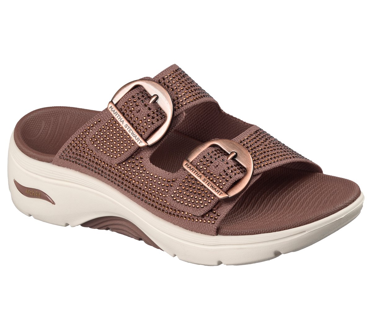 Skechers Women|New Arrivals Martha Stewart: GO WALK Arch Fit 2.0 Sandal - Showstopper