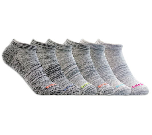 Skechers Women|Clothing 6 Pack Women's Low Cut Sport Stripe Socks
