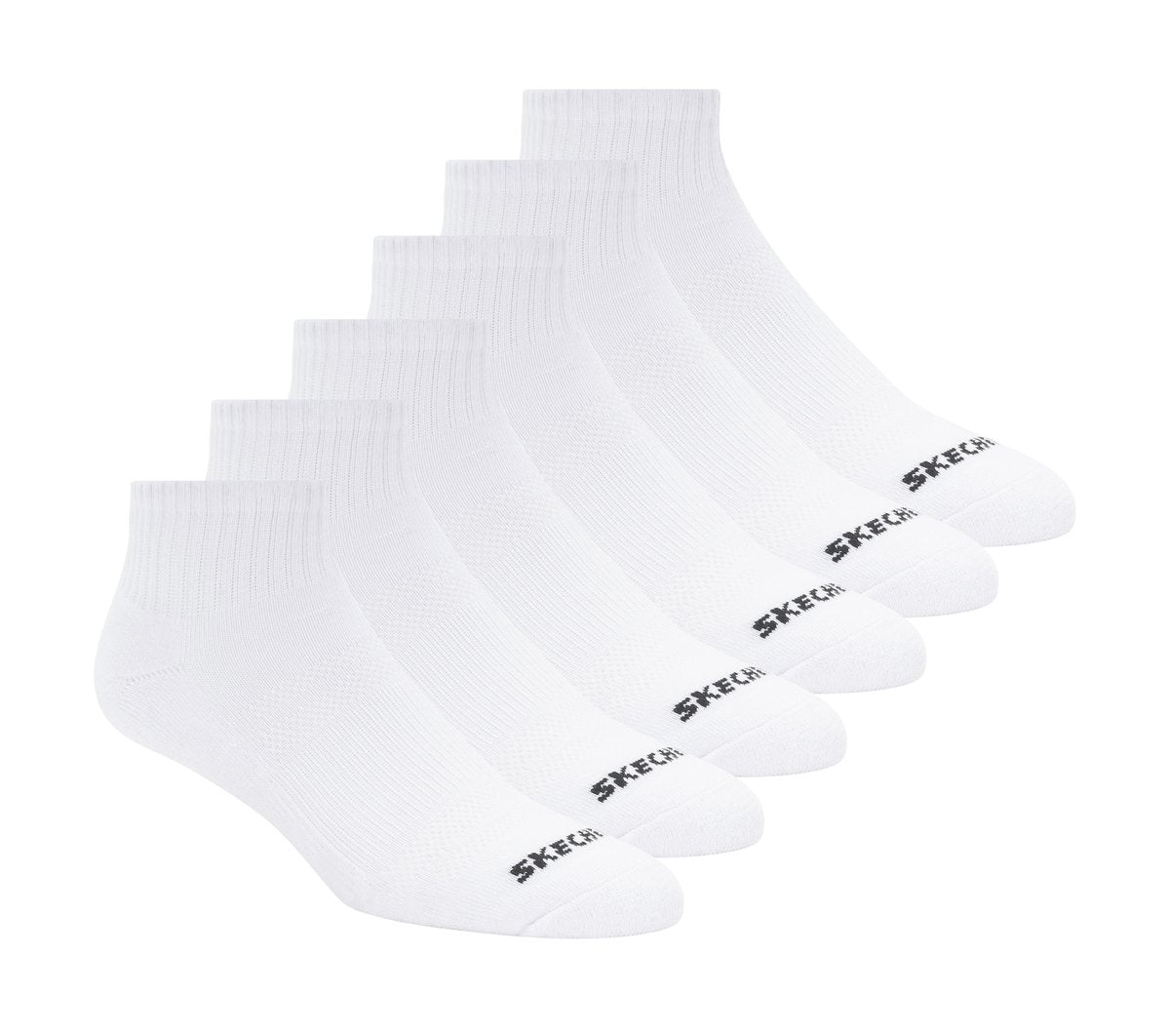 Skechers Women|Clothing 6 Pack Core Quarter Medium Socks