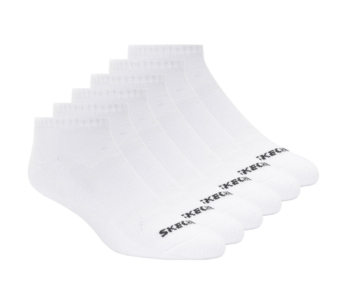 Skechers Women|Men|Clothing 6 Pack Core Low Cut Medium Socks