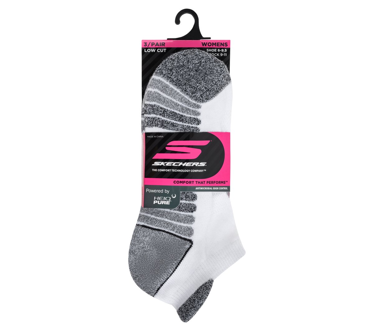 Skechers Women|Clothing 3 Pack Women's Half Terry Low Cut Socks