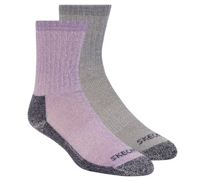 Skechers Women|Clothing 2 Pack Women's Crew Wool Socks