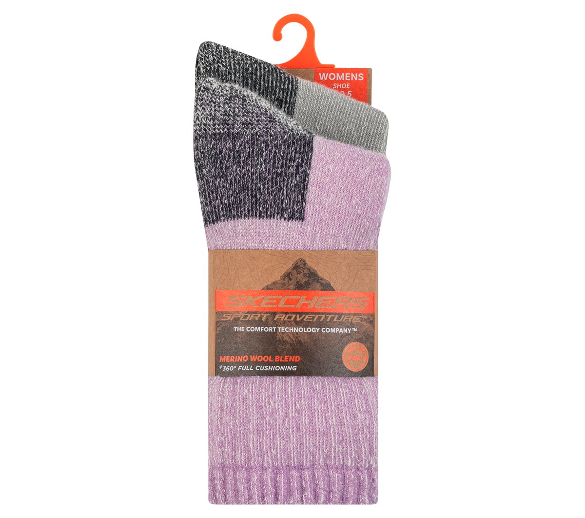 Skechers Women|Clothing 2 Pack Women's Crew Wool Socks