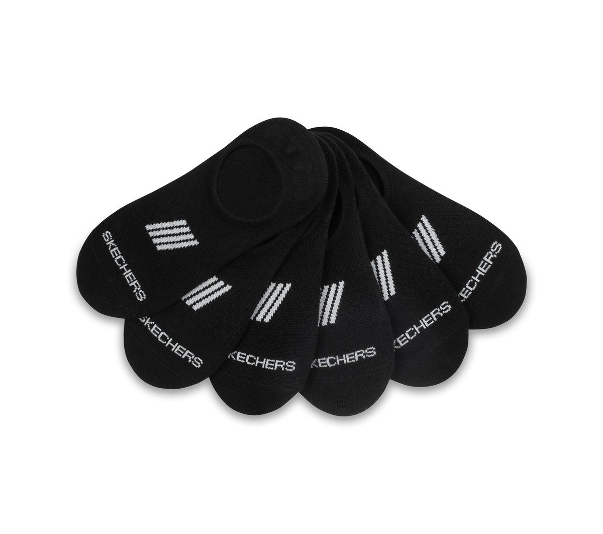 Skechers Women|Clothing Super Soft No Show Liner Socks - 6 Pack