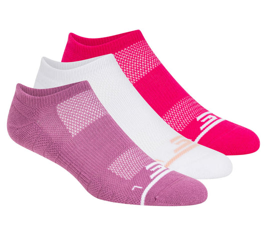 Skechers Women|Clothing 3 Pack Women's No Show Premium Basic Socks