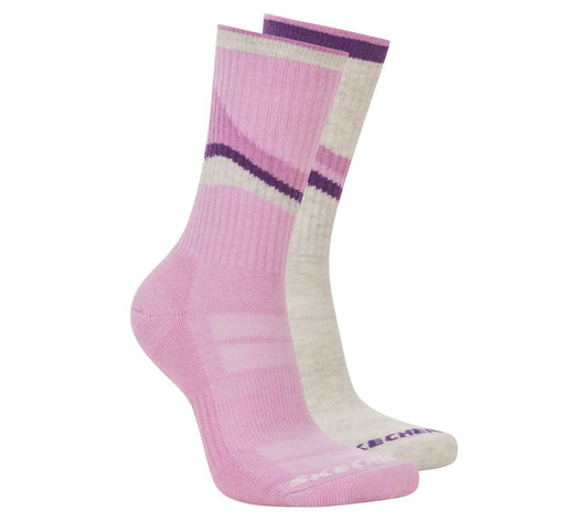 Skechers Women|Clothing 2 Pack Women's Crew Trail Socks