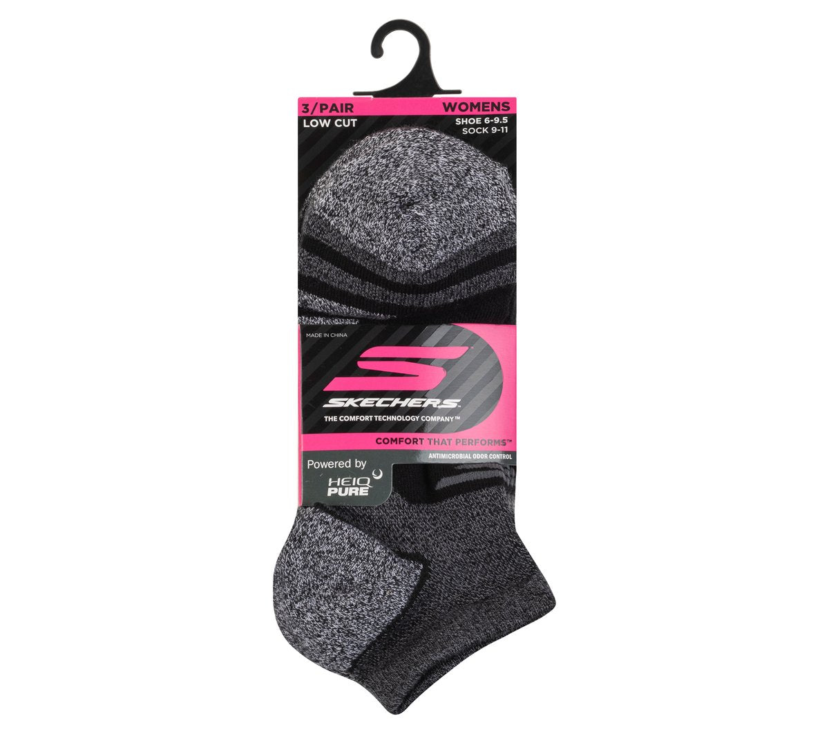 Skechers Women|Clothing 3 Pack Women's Performance Low Cut Running Socks