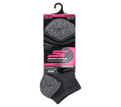 Skechers Women|Clothing 3 Pack Women's Performance Low Cut Running Socks