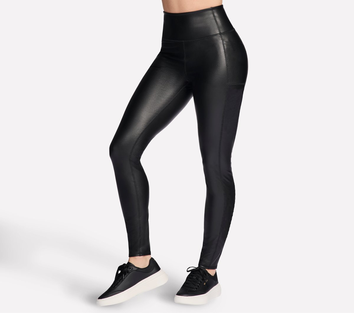 Skechers Women GO WALK Full Length High-Waisted Sleek Legging