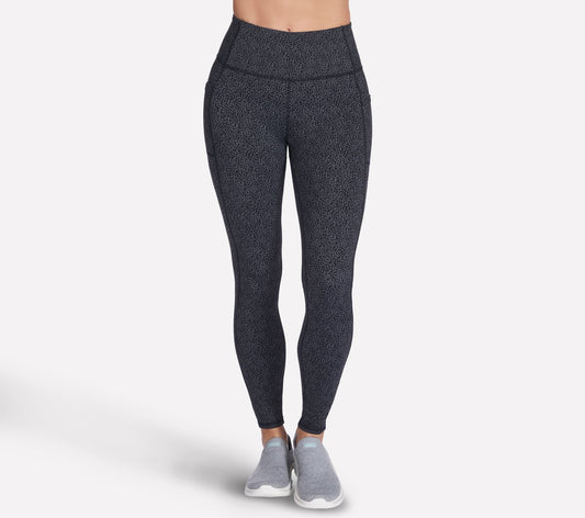 Skechers Women GO WALK Full Length High-Waisted Daisies Legging