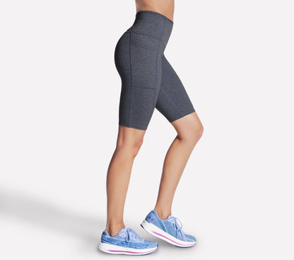 Skechers Women GO WALK High Waisted 10 Inch Bike Short