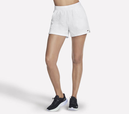 Skechers Women GO WALK Cozy Fit Diamond 4 Inch Short