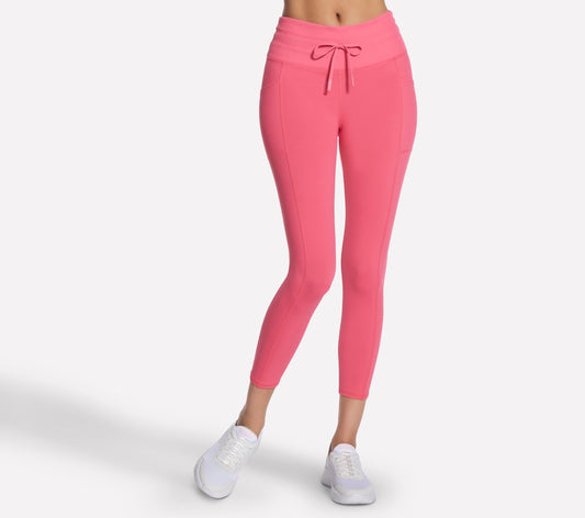 Skechers Women GO WALK Rib Mix High Waisted 7/8 Legging
