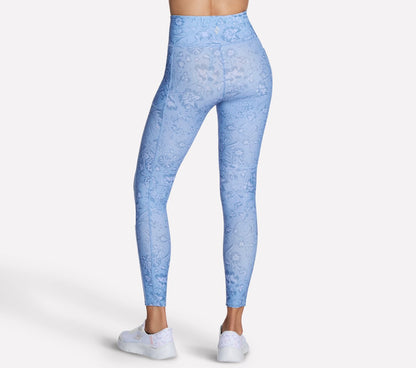 Skechers Women GO WALK Printed Full Length High-Waisted Legging