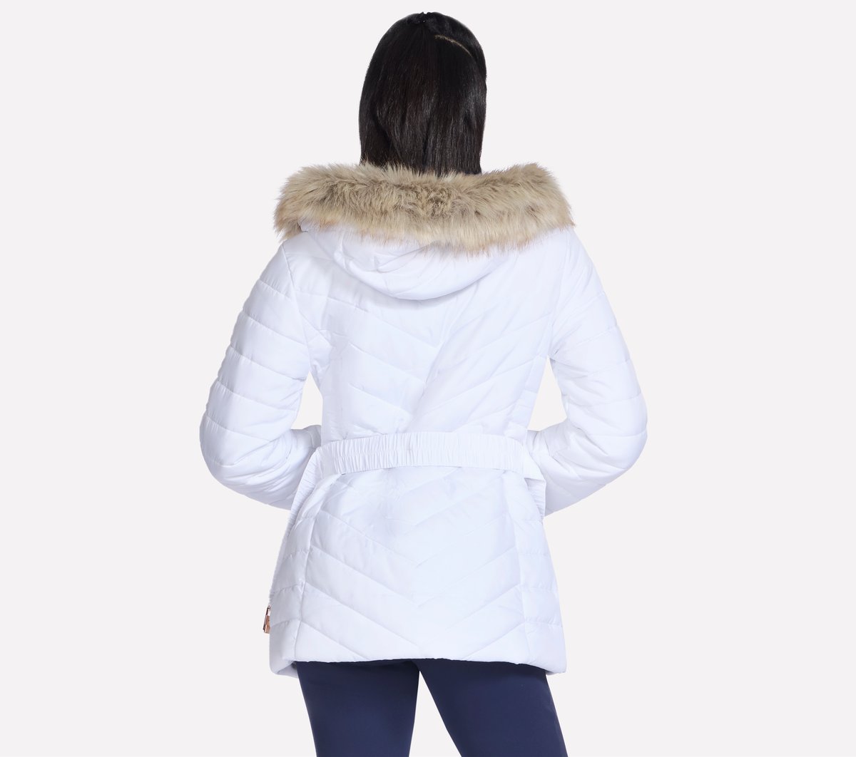 Skechers Women On-The-GO GO SHIELD Cozy Fit Belted Parka