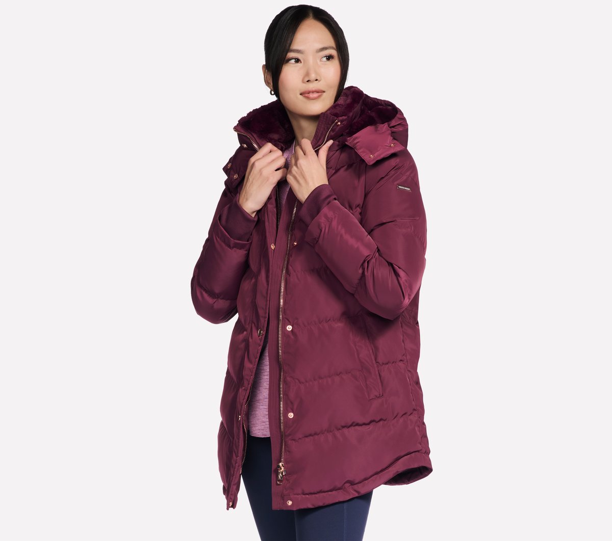 Skechers Women On-The-GO Cozy Fit Down Parka