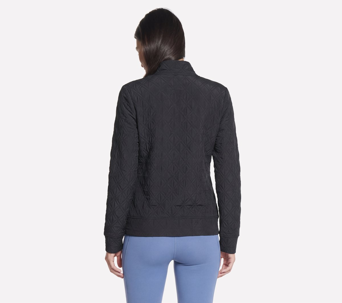Skechers Women GO WALK Everywhere Cozy Fit Diamond Jacket