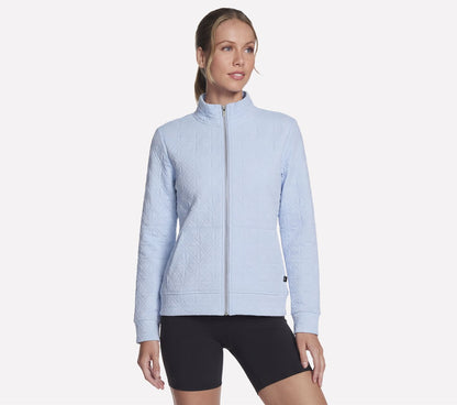 Skechers Women GO WALK Everywhere Cozy Fit Diamond Jacket