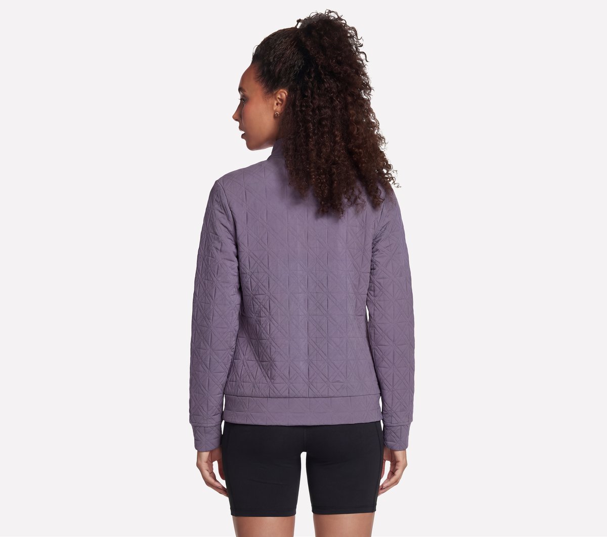 Skechers Women GO WALK Everywhere Cozy Fit Diamond Jacket