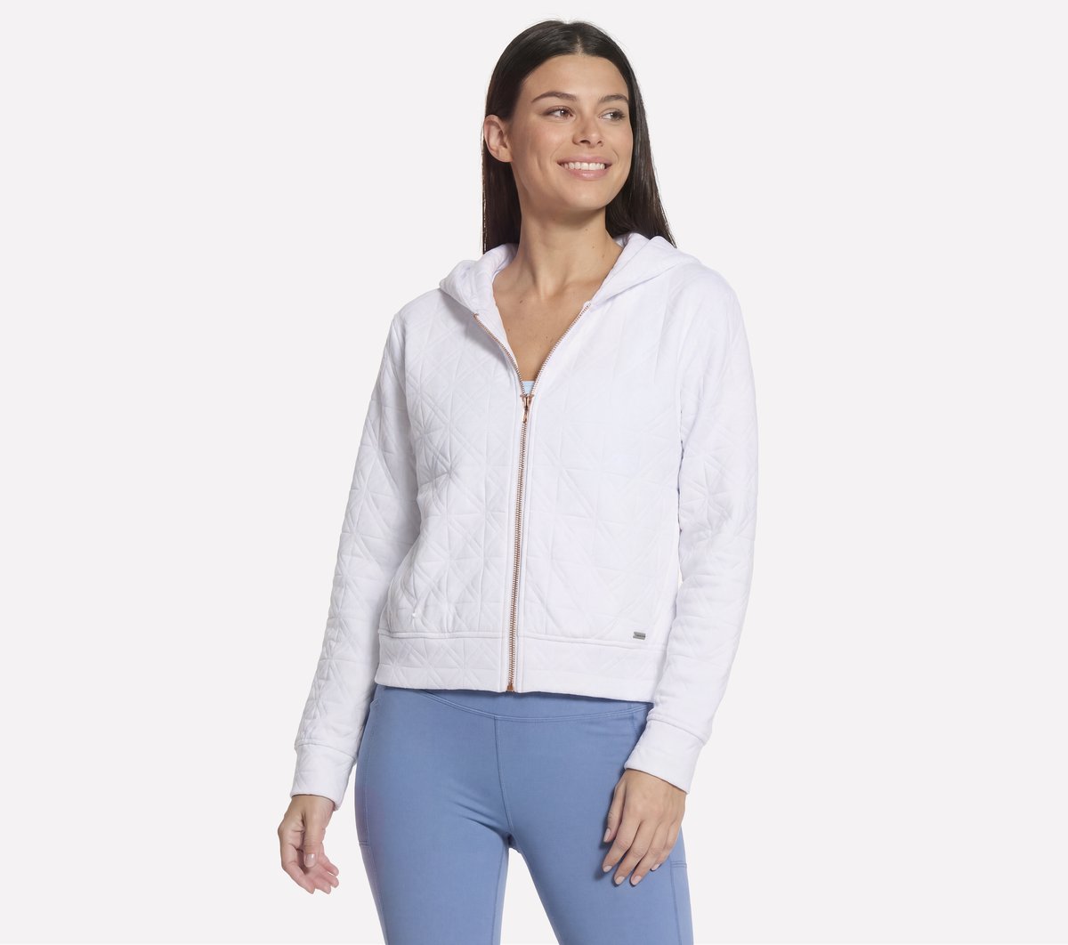 Skechers Women GO WALK Cozy Fit Diamond Jacket