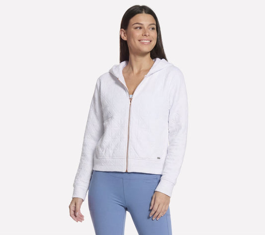 Skechers Women GO WALK Cozy Fit Diamond Jacket